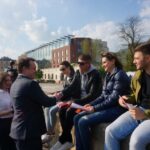 Kraków. Wizyta Dominika Tarczyńskiego / Michał Kita / Radio Kielce