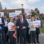 Kraków. Wizyta Dominika Tarczyńskiego / Michał Kita / Radio Kielce