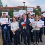 Kraków. Wizyta Dominika Tarczyńskiego / Michał Kita / Radio Kielce