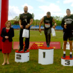 Kielce. X Memoriał Zdzisława Furmanka. Nagrody najlepszym zawodnikom wręczyła Anna Krupka, wiceminister sportu i turystyki, poseł PiS / Wiktor Dziarmaga / Radio Kielce