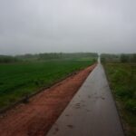 Górno Parcele. Demontaż drogi / Wiktor Dziarmaga / Radio Kielce