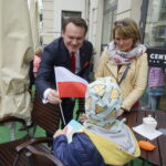 Na zdjęciu: Dominik Tarczyński - kandydat PiS do Parlamentu Europejskiego / Piotr Kwaśniewski / Radio Kielce