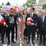 Na zdjęciu: Dominik Tarczyński - kandydat PiS do Parlamentu Europejskiego / Piotr Kwaśniewski / Radio Kielce