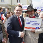 Na zdjęciu: Dominik Tarczyński - kandydat PiS do Parlamentu Europejskiego / Piotr Kwaśniewski / Radio Kielce