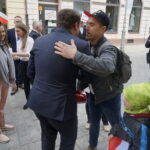 Na zdjęciu: Dominik Tarczyński - kandydat PiS do Parlamentu Europejskiego / Piotr Kwaśniewski / Radio Kielce