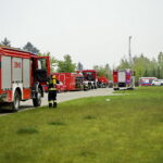 Pożar budynku "Lipowy Dwór" w Kompleksie Świętokrzyska Polana / Karol Żak / Radio Kielce