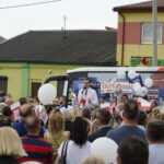 Premier Mateusz Morawiecki w Wodzisławiu / Piotr Kwaśniewski / Radio Kielce