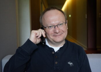 prof. Marcin Pasiarski, kierownik Kliniki Hematologii i Transplantacji Szpiku w ŚCO / Aneta Cielibała-Gil / Radio Kielce