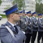 Ślubowanie nowo przyjętych policjantów / Piotr Kwaśniewski / Radio Kielce
