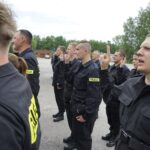 Ślubowanie nowo przyjętych policjantów / Piotr Kwaśniewski / Radio Kielce