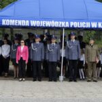 Ślubowanie nowo przyjętych policjantów / Piotr Kwaśniewski / Radio Kielce