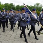 Ślubowanie nowo przyjętych policjantów / Piotr Kwaśniewski / Radio Kielce