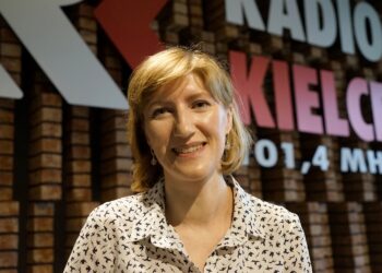 Na zdjęciu: Anna Goliszek - przewodnicząca Polskiego Towarzystwa Diagnostyki Laboratoryjnej o/Kielce / Piotr Kwaśniewski / Radio Kielce