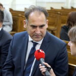 Sympozjum poświęcone dwustuleciu kasaty klasztoru na Świętym Krzyżu. Prezes zarządu Radia Kielce Janusz Knap / Piotr Kwaśniewski / Radio Kielce