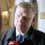 Sympozjum poświęcone dwustuleciu kasaty klasztoru na Świętym Krzyżu. Senator PiS Jarosław Rusiecki / Piotr Kwaśniewski / Radio Kielce