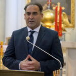 Sympozjum poświęcone dwustuleciu kasaty klasztoru na Świętym Krzyżu. Prezes zarządu Radia Kielce Janusz Knap / Piotr Kwaśniewski / Radio Kielce