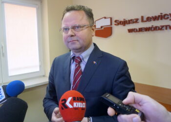 Andrzej Szejna, przewodniczący Sojuszu Lewicy Demokratycznej / Michał Kita / Radio Kielce