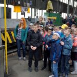 Kielce. Uczniowie Zespół Szkół Sióstr Nazaretanek z wizytą w MPK / Mateusz Kaczmarczyk / Radio Kielce