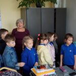 Kielce. Uczniowie Zespół Szkół Sióstr Nazaretanek z wizytą w MPK / Mateusz Kaczmarczyk / Radio Kielce