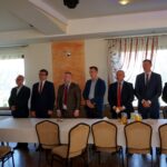 Przyjmo, gmina Miedziana Góra. Konferencja wiceminister Anny Krupki podsumowująca kampanię do PE / Michał Kita / Radio Kielce