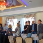 Przyjmo, gmina Miedziana Góra. Konferencja wiceminister Anny Krupki podsumowująca kampanię do PE / Michał Kita / Radio Kielce