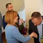 Przyjmo, gmina Miedziana Góra. Konferencja wiceminister Anny Krupki podsumowująca kampanię do PE / Michał Kita / Radio Kielce