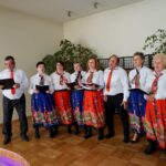 Przyjmo, gmina Miedziana Góra. Konferencja wiceminister Anny Krupki podsumowująca kampanię do PE / Michał Kita / Radio Kielce