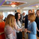 Przyjmo, gmina Miedziana Góra. Konferencja wiceminister Anny Krupki podsumowująca kampanię do PE / Michał Kita / Radio Kielce