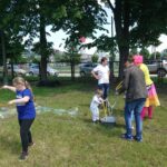 Piknik z okazji Dnia Matki zorganizowany przy Staropolskiej Szkole Wyższej / Iwona Murawska / Radio Kielce