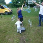 Piknik z okazji Dnia Matki zorganizowany przy Staropolskiej Szkole Wyższej / Iwona Murawska / Radio Kielce