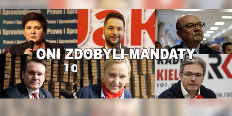 Kandydaci w wyborach do Parlamentu Europejskiego w okręgu małopolsko-świętokrzyskim, którzy zdobyli mandaty / Radio Kielce