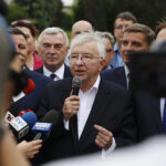 Konferencja PIS na placu Artystów podsumowująca kampanię oraz wyniki wyborów / Jarosław Kubalski / Radio Kielce