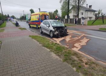 Wypadek w miejscowości Micigózd / OSP Promnik