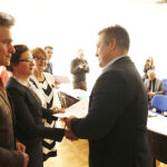 Wręczenie promes na zadania związane z usuwaniem klęsk żywiołowych / Jarosław Kubalski / Radio Kielce