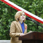 Obchody 228. rocznicy uchwalenia Konstytucji 3 Maja. Wiceminister sportu i Turystyki Anna Krupka / Jarosław Kubalski / Radio Kielce