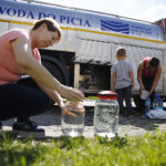 Kielce. Awaria wodociągu na osiedlu Na Stoku / Jarosław Kubalski / Radio Kielce