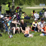 Borków. Finał Rodzinnej Majówki Rowerowej z Kielc do Borkowa / Jarosław Kubalski / Radio Kielce