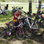 Borków. Finał Rodzinnej Majówki Rowerowej z Kielc do Borkowa / Jarosław Kubalski / Radio Kielce