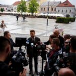 Kielce. Konferencja Patryka Jakiego / Jarosław Kubalski / Radio Kielce