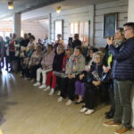 Buskie Dni Otwarte dla Turystyki 2019. Zwiedzanie kościoła świętego Brata Alberta w Busku-Zdroju oraz dzielenie się podpłomykami / Marta Gajda / Radio Kielce