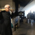 Buskie Dni Otwarte dla Turystyki 2019. Zwiedzanie kościoła świętego Brata Alberta w Busku-Zdroju oraz dzielenie się podpłomykami / Marta Gajda / Radio Kielce