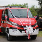 90 lat OSP Grzymała, przekazanie nowego samochodu i gminny dzień strażaka w Grzymale, w gminie Tuczępy / Marta Gajda / Radio Kielce