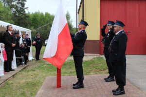 90 lat OSP Grzymała, przekazanie nowego samochodu i gminny dzień strażaka w Grzymale, w gminie Tuczępy / Marta Gajda / Radio Kielce