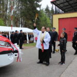 90 lat OSP Grzymała, przekazanie nowego samochodu i gminny dzień strażaka w Grzymale, w gminie Tuczępy / Marta Gajda / Radio Kielce