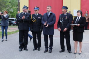 90 lat OSP Grzymała, przekazanie nowego samochodu i gminny dzień strażaka w Grzymale, w gminie Tuczępy / Marta Gajda / Radio Kielce