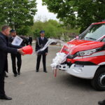 90 lat OSP Grzymała, przekazanie nowego samochodu i gminny dzień strażaka w Grzymale, w gminie Tuczępy / Marta Gajda / Radio Kielce