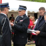 90 lat OSP Grzymała, przekazanie nowego samochodu i gminny dzień strażaka w Grzymale, w gminie Tuczępy / Marta Gajda / Radio Kielce