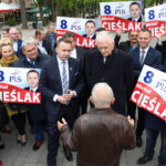 Spotkanie z wicepremierem Jarosławem Gowinem oraz kandydatem w wyborach do PE Michałem Cieślakiem / Marta Gajda / Radio Kielce