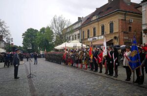 Sandomierz. Obchody 228. rocznicy uchwalenia Konstytucji 3 Maja / Grażyna Szlęzak - Wójcik / Radio Kielce