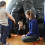 Mobilne planetarium przyjechało do Szkoły Podstawowej imienia Marszałka Józefa Piłsudskiego / Marta Gajda / Radio Kielce